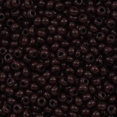 Miçanga Jablonex Marrom Escuro Fosco 13780 9/0 = 2,6mm