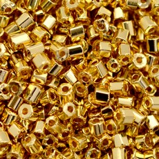 Vidrilhos Jablonex Dourado (Ouro 24K) Metálico 68304 2X9/0=2,6mm