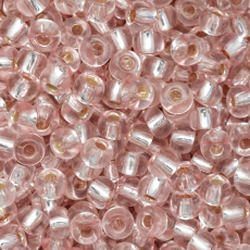 Miçanga Jablonex Rosa Transparente Solgel Dyed 07712 9/0=2,6mm