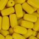 Contas de Murano Firma Amarelo  Fosco 83130 24x13mm