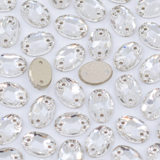 Oval para Bordar  Supreme Cristal 10x7mm