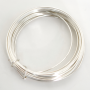 Fio Copper Craft Wire Prata 16 Gauge  1,25mm