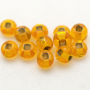 Micanga Jablonex Amarelo Escuro Transparente 87060 Furo Quadrado 90  2,6mm