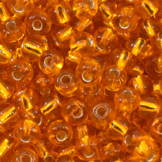 Miçanga Jablonex Amarelo Escuro Transparente 87060 5/0 = 4,6mm