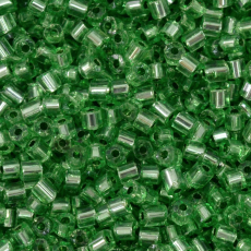 Vidrilho Jablonex Verde Solgel Dyed Transparente 78661 2x9/0=2,6mm