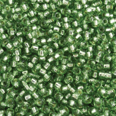 Miçanga Jablonex Verde  Solgel Dyed Transparente 78661 9/0 = 2,6mm