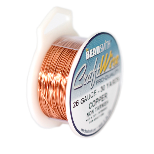 Fio Copper Craft Wire Cobre 26 gauge  0,41mm