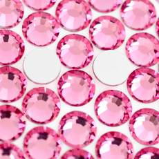 Strass Chaton Base Reta (Sem Cola) Preciosa Rose SS3 = 1,4mm