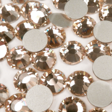 Strass Chaton Base Reta (Sem Cola) Preciosa Light Peach SS5 = 1,7mm