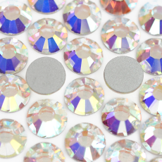 Strass Chaton Base Reta (Sem Cola) Preciosa Cristal Aurora Boreal New SS 6 = 1,90mm