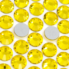 Strass Chaton Base Reta (Sem Cola) Preciosa Citrine SS6 = 1,9mm