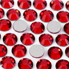 Strass Chaton Base Reta sem cola Preciosa art. 43811612 Viva 12 Light Siam SS 6 = 1,90mm