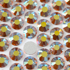 Strass Chaton Base Reta (Sem Cola) Preciosa Topaz AB SS20 = 4,6mm