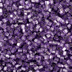 Vidrilho Jablonex Triangular Lilás Transparente Solgel Dyed 08228 2,5mm