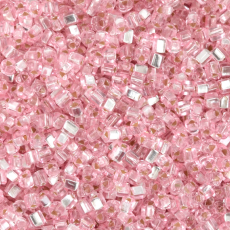 Vidrilho Jablonex Triangular Vintage Rose Light Solgel Dyed Transparente 08273 2,5mm