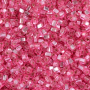 Vidrilho Jablonex Triangular Pink Transparente Solgel Dyed 08277 2,5mm
