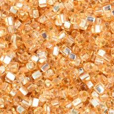 Vidrilho Jablonex Triangular Nude Salmão Solgel Dyed Transparente 08288 2,5mm