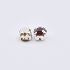 Engrampado Supreme Prateado Strass Siam SS20 = 4,6mm