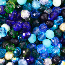 Contas de Cristal Mix Encanto 10mm