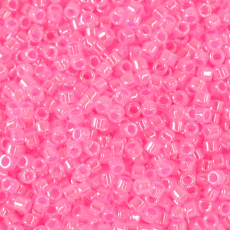 Miçanga Miyuki Delica Rosa Perolado 11/0 = 1,6mm