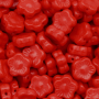 Contas de Murano Margarida Fosca Vermelho 93200 10mm