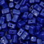 Contas de Murano Ossinho Azul 33070 4x6mm