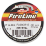 Fio de Nylon Resistente Fireline Beadsmith 8LB 0,007 POL  0,017mm Cristal