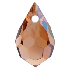 Pingente Drops art. 45151 LDI Light Peach Bronze 10x6mm