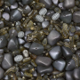 Contas de Murano Mix Black Diamond Tamanhos Diversos