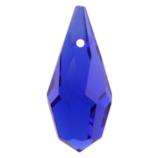 Pingente Drops Preciosa art. 45151681 Cobalt Safira 18x9mm