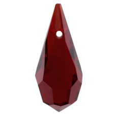 Pingente Drops Preciosa art. 45151681 Garnet 18x9mm