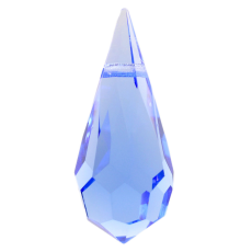 Pingente Drops Preciosa art. 45151681 Light Safira 18x9mm