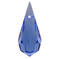 Pingente Drops Preciosa art. 45151681 Safira 18x9mm