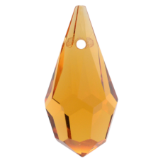 Pingente Drops Preciosa art. 45151681 Topaz 18x9mm
