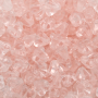 Contas de Murano Flor Cristal Rosa 70110 4x6mm