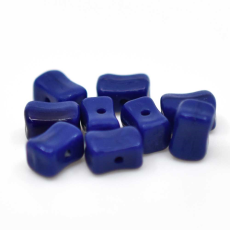 Contas de Murano Ossinho Azul 33070 4x6mm