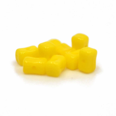 Contas de Murano Ossinho Amarelo 83120 4x6mm