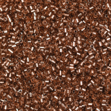 Vidrilho Jablonex Bronze Solgel Dyed Transparente 78612 2x9/0=2,6mm