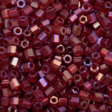 Vidrilho Jablonex Vermelho Transparente T Aurora Boreal 91090 2x9/0=2,6mm