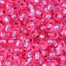 Miçanga Jablonex Pink Transparente Solgel Dyed 08277 9/0 = 2,6mm