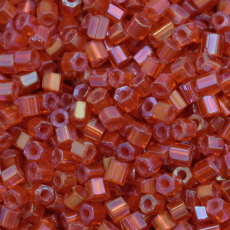 Vidrilho Jablonex Coral Aurora Boreal Lined Color 47019 2x9/0=2,6mm