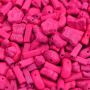 Contas de Murano Pink Neon 00034L Tamanhos Diversos