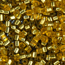 Vidrilho Jablonex Triangular Amarelo Transparente 08286 3,5mm