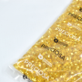 Vidrilhos Jablonex Triangular Amarelo Transparente 08286 3,5mm