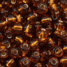 Miçanga Jablonex Ouro Velho Transparente 17090 5/0 = 4,6mm