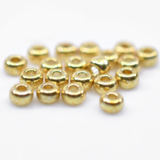 Micanga Redonda Miyuki Seed Bead Metalico Yellow Gold 110  2,0mm 11- 91053