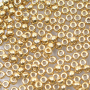Micanga Redonda Miyuki Seed Bead Metalico Yellow Gold 110  2,0mm 11- 91053