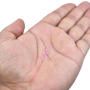 Micanga Redonda Miyuki Seed Bead Transparente Pink 110  2,0mm 11- 9644