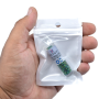 Micanga Redonda Miyuki Seed Bead Transparente Green AB 110  2,0mm 11- 91016