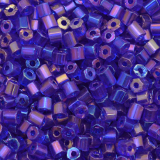 Vidrilhos Jablonex Azul Transparente T Aurora Boreal 31080 2x9/0=2,6mm